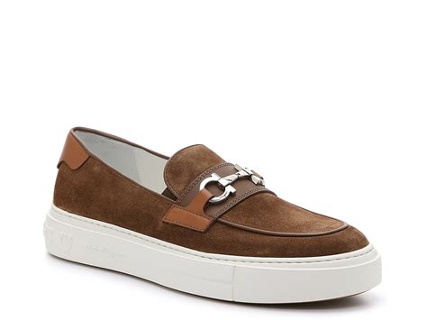 salvatore ferragamo slip on sneakers